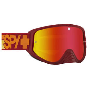 Eyewear: SPY MX Goggle Woot Race Speedway - Matte Red