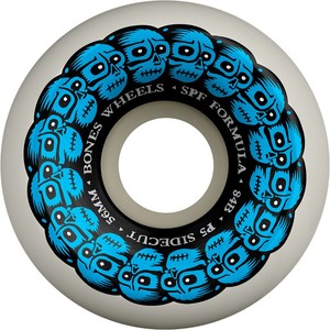 Bones Spf Wheels: Bones SPF Circle Skulls P5 Sidecut 84B