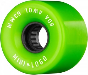 Mini Logo Wheels: Mini Logo A.W.O.L 63mm 80a Wheel