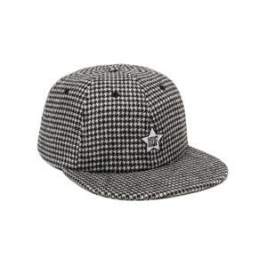 HUF - ONE STAR HOUNDSTOOTH 6 PANEL HAT