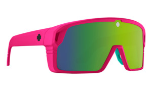 SPY Sunglass Monolith - Matte Neon Pink