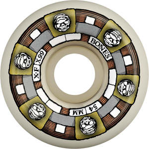 Bones X Formula: BONES WHEELS - X-Formula Skateboard Wheels Timeless Machine V5 Sidecut 99A