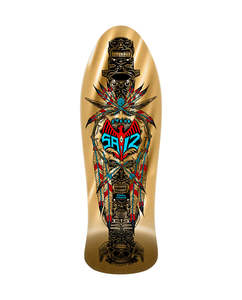 Old School Decks: Powell Peralta - Steve Saiz Toem - Gold Foil