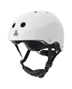 Triple 8 - Lil 8 Certified Youth Helmet - White Gloss