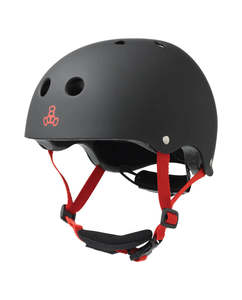 Triple 8 - Lil 8 Certified Youth Helmet - Black Rubber