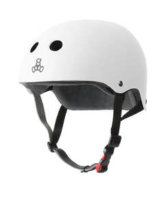 Triple 8 - THE Certified Helmet SS - Matte White