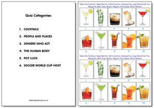 Pub Quiz Pack 1717