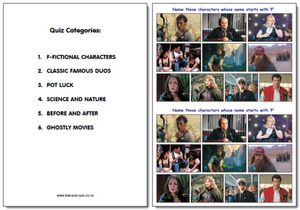 Products: Pub Quiz Pack 1783