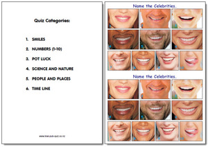 Products: Pub Quiz Pack 1784