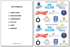 Products: Pub Quiz Pack 1793