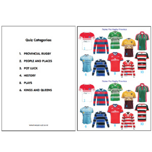 Pub Quiz Pack 1908