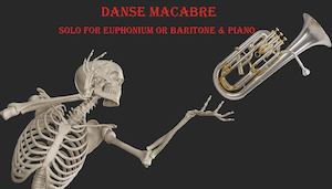 Brass Solos With Piano: Danse Macabre - Solo For Euph/Baritone with Piano