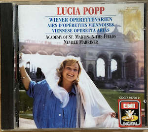 Classical Cds: Lucia Popp · Academy Of St. Martin-in-the-Fields · Neville Marriner – Viennese Operetta Arias