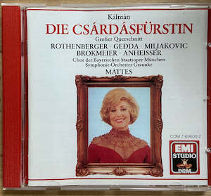 Kalman - Die Csardasfurstin / The Gypsy Princess - EMI