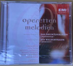 Classical Cds: Operetten Melodien: Heinrich Berté "Das Dreimäderlhaus", Oscar Strauss (CD, EMI)
