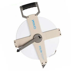 Measuring Tapes: Yamayo 100m Steel Measuring Tape Stilton Nylon Coated Steel Open Frame