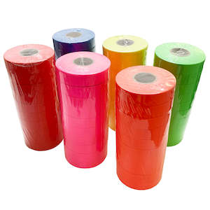 Marking: Flagging Tape EXTRA LONG 100m Pack Of 10 Rolls