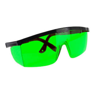 Laser Enhance Green Glasses