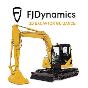 FJD Easydig Wireless 2D Excavator Guidance Machine Control System