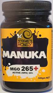 Frontpage: MGO 265 Manuka Honey 6 x 500g