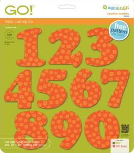 GO Carefree 3″ Numbers