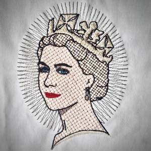 Queen Elizabeth Tea Towel