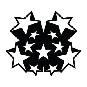 ALL STICKERS - STICKERshop.nz: Stars 3D Effect