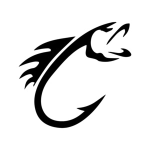 Lifestyle Fishing Hunting - STICKERshop.nz: Fish Hook