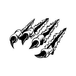 Animals Birds Dragons - STICKERshop.nz: Tearing Ripping Claws