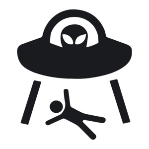 Funny Humour - STICKERshop.nz: Alien Abduction