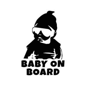 Baby On Board - STICKERshop.nz: Cool Baby On Board