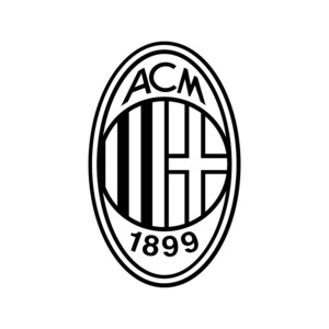 Football Soccer - STICKERshop.nz: AC Milan Football Club Logo