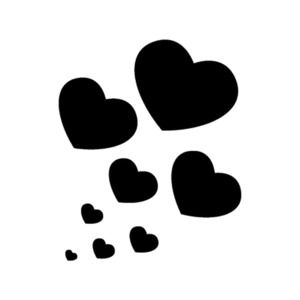Hearts Love - STICKERshop.nz: Hearts