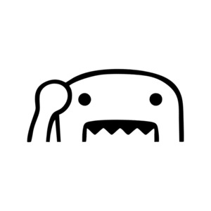 Auto Car Culture JDM - STICKERshop.nz: JDM Domo Monster Peeking / Peeping