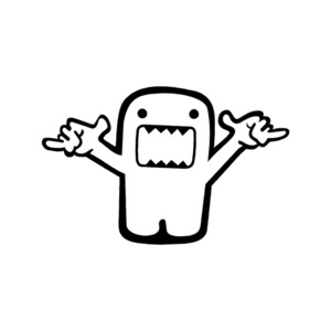 Auto Car Culture JDM - STICKERshop.nz: JDM Domo Monster Shaka