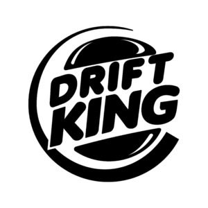 Auto Car Culture JDM - STICKERshop.nz: Drift King in Burger King Style