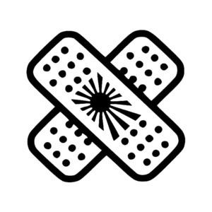 JDM Plaster Cross Patch with Rising Sun