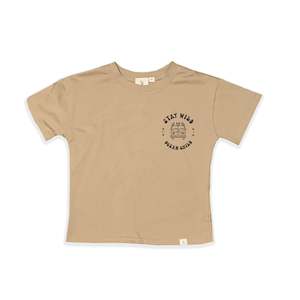 OCEAN CHILD T-SHIRT - CAMEL
