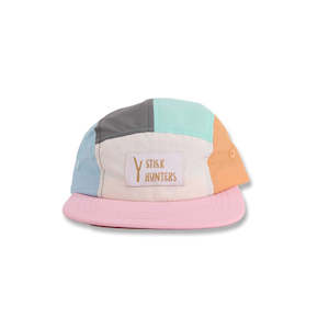 All: TODDLER AND KIDS 5 PANELS NYLON HAT - COLOURFUL