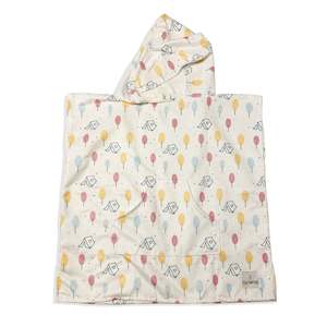 HOODED BEACH TOWEL - TENT - KIDS SIZE