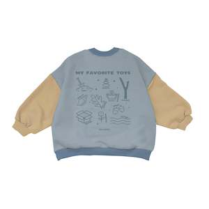 Baby: SWEATSHIRTS - FAVORITE TOYS - BLUE