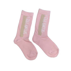 Accessories 1: CREW SOCKS - PINK