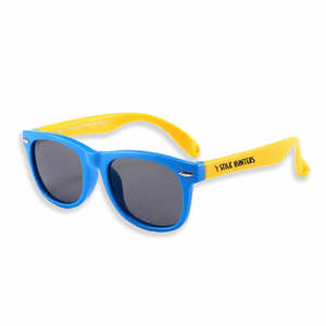 All: FLEXIBLE KIDS SUNGLASSES -  BLUE AND YELLOW