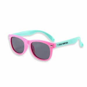 All: FLEXIBLE KIDS SUNGLASSES -  PINK AND GREEN