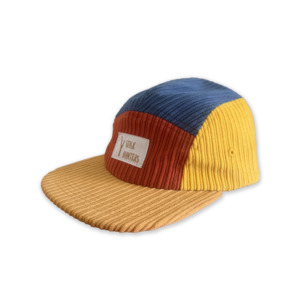 All: MATCHY MATCHY FAMILY 5 PANELS CORDUROY HAT - PRIMARY COLOURS