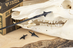 Terra Firma Gladius 3 blade single bevel one piece broadhead StickShooterSupplies