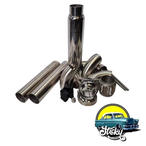 Products: 2.5″ DIY Exhaust Kit Sticky Flanges