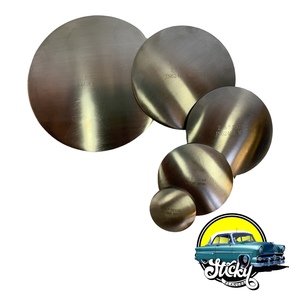 Stainless Steel Domed end cap Sticky Flanges