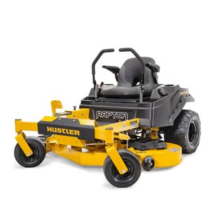 Products: Hustler – Raptor X 42 – Zero Turn Ride-on Mower