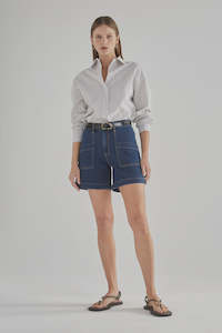 Dricoper: Zaplin Denim Shorts/Paris Blue